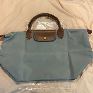Long Champ Grey Bag